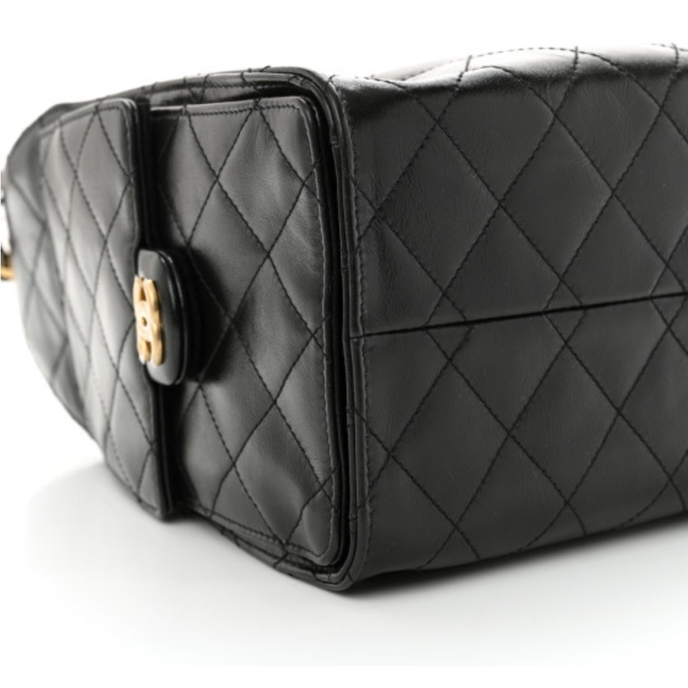 New Chanel 25 Handbag Small Calfskin Black with Two Tone Hardware - Picture 10 of 16